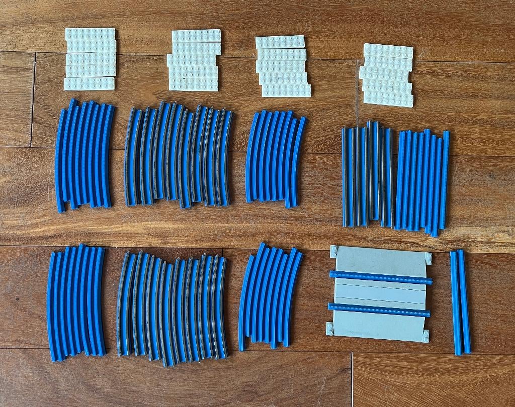 Lego: Treinrails inclusief overweg (12 volt), Gebruikt, Overige thema's, Lego, Overige typen