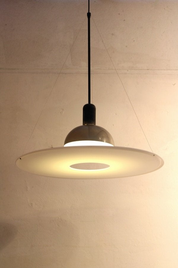 Achille Castiglioni frisbi vintage design lamp flos 1978, Ophalen, Gebruikt, -, -