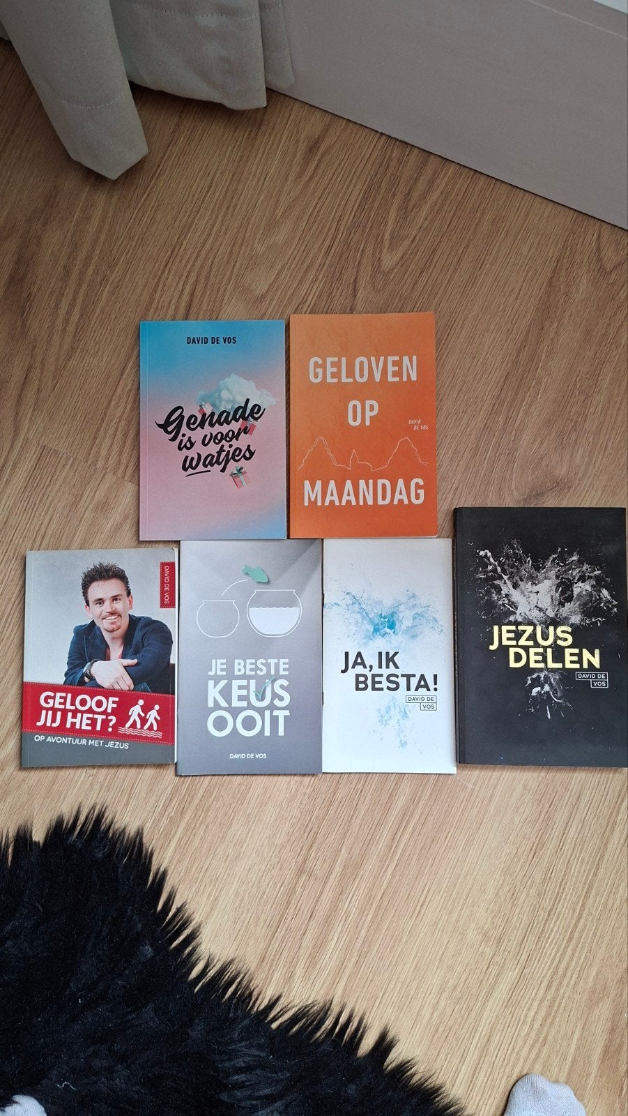 6 boeken van David de Vos - Inspirerende collectie, Ophalen of Verzenden