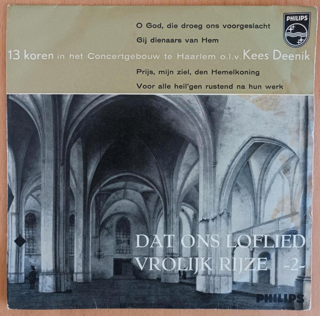 13 Koren olv Kees Deenik  (EP Philips 422 380), Ophalen of Verzenden, Zo goed als nieuw, Overige formaten, Levenslied of Smartlap