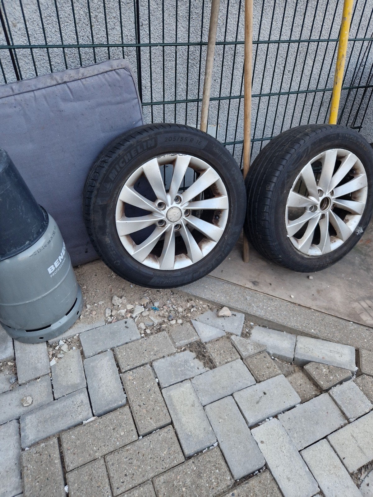 Michelin 205/55 R16 Banden en Velgen, Gebruikt, 16 inch, Banden en Velgen, Personenwagen