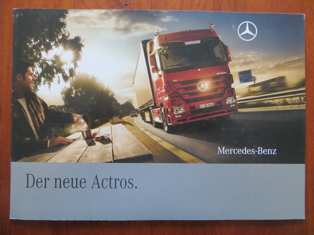 Mercedes-Benz der neue Actros (febr. 2008), Ophalen of Verzenden, Nieuw, Mercedes