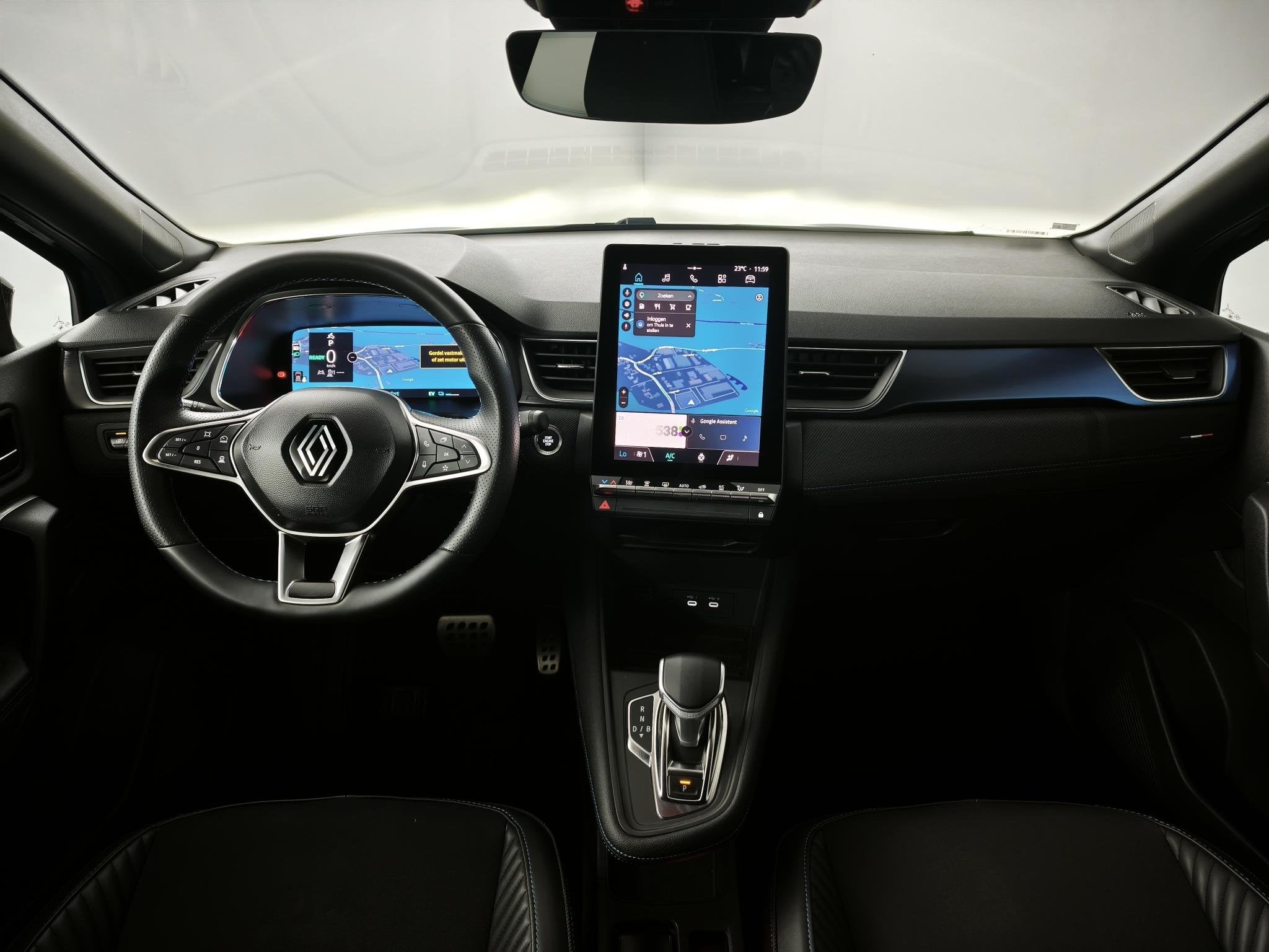 Renault Captur 1.6 E-Tech full hybrid 145 esprit Alpine | Ad, Auto's, 1345 kg, Gebruikt, Met garantie (alle), Blauw