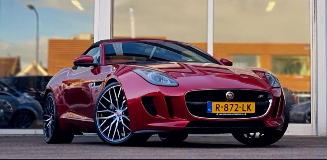 Jaguar F-TYPE 3.0 V6 Convertible Full options 21" LM Velgen, Automaat, Achterwielaandrijving, 2995 cc, Cabriolet