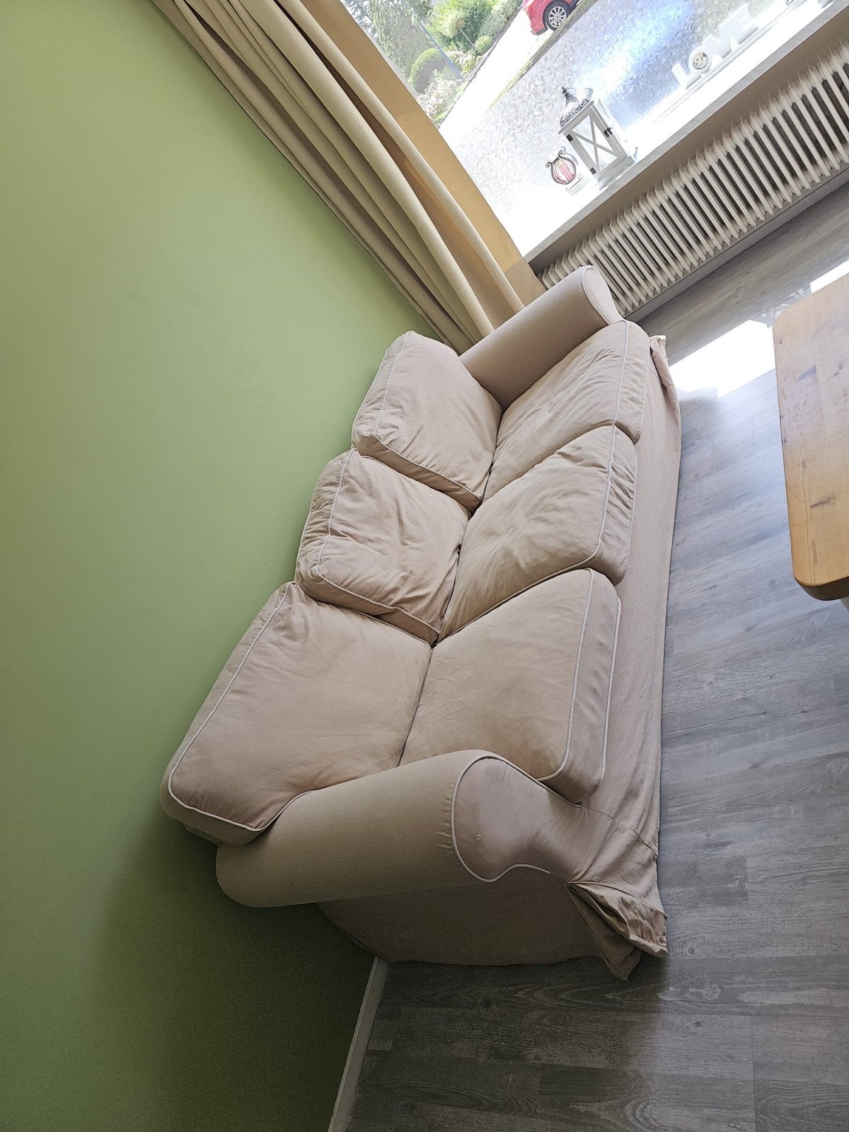 IKEA Ektorp bank - gratis af te halen (excl. hoes), Ophalen, Gebruikt, Tweepersoons, 75 tot 100 cm