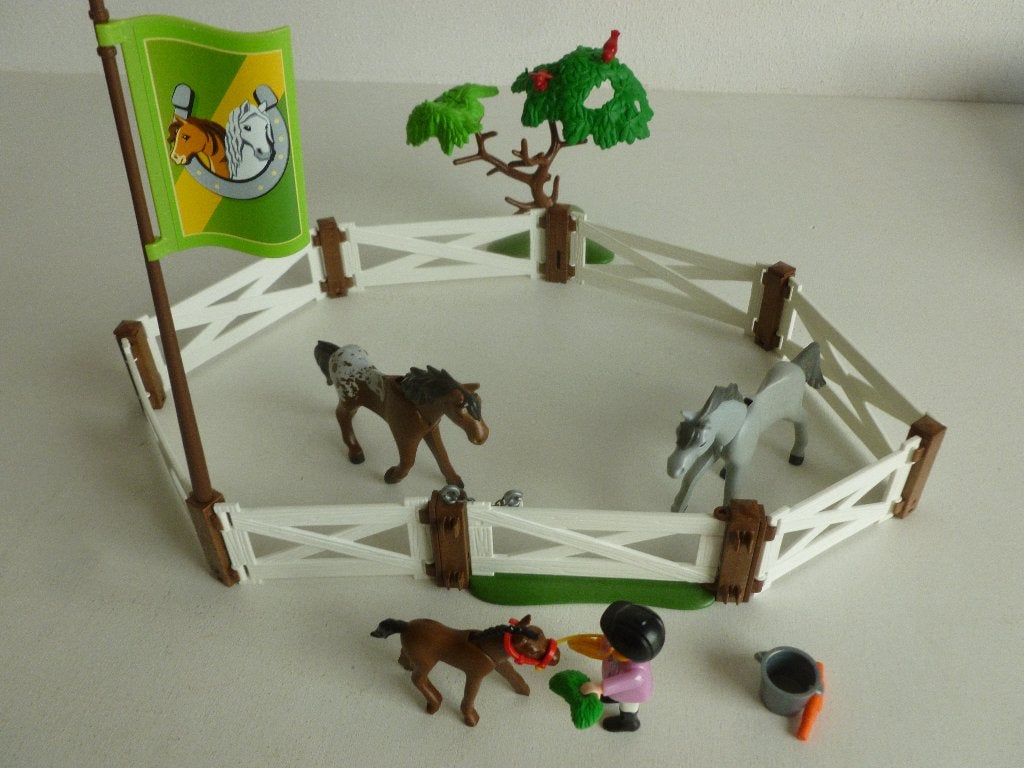 Playmobil Paarden Weide 6961 Prijs, Gebruikt, Complete set, Overige typen, Ophalen of Verzenden