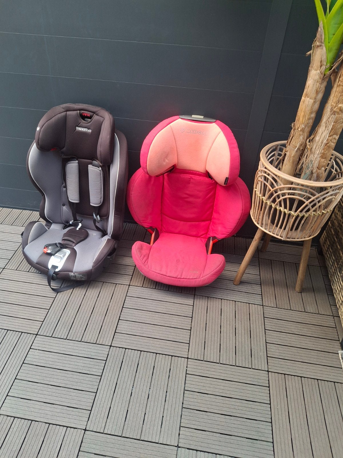 2x Autostoel met Isofix, Ophalen of Verzenden, Gebruikt, Isofix