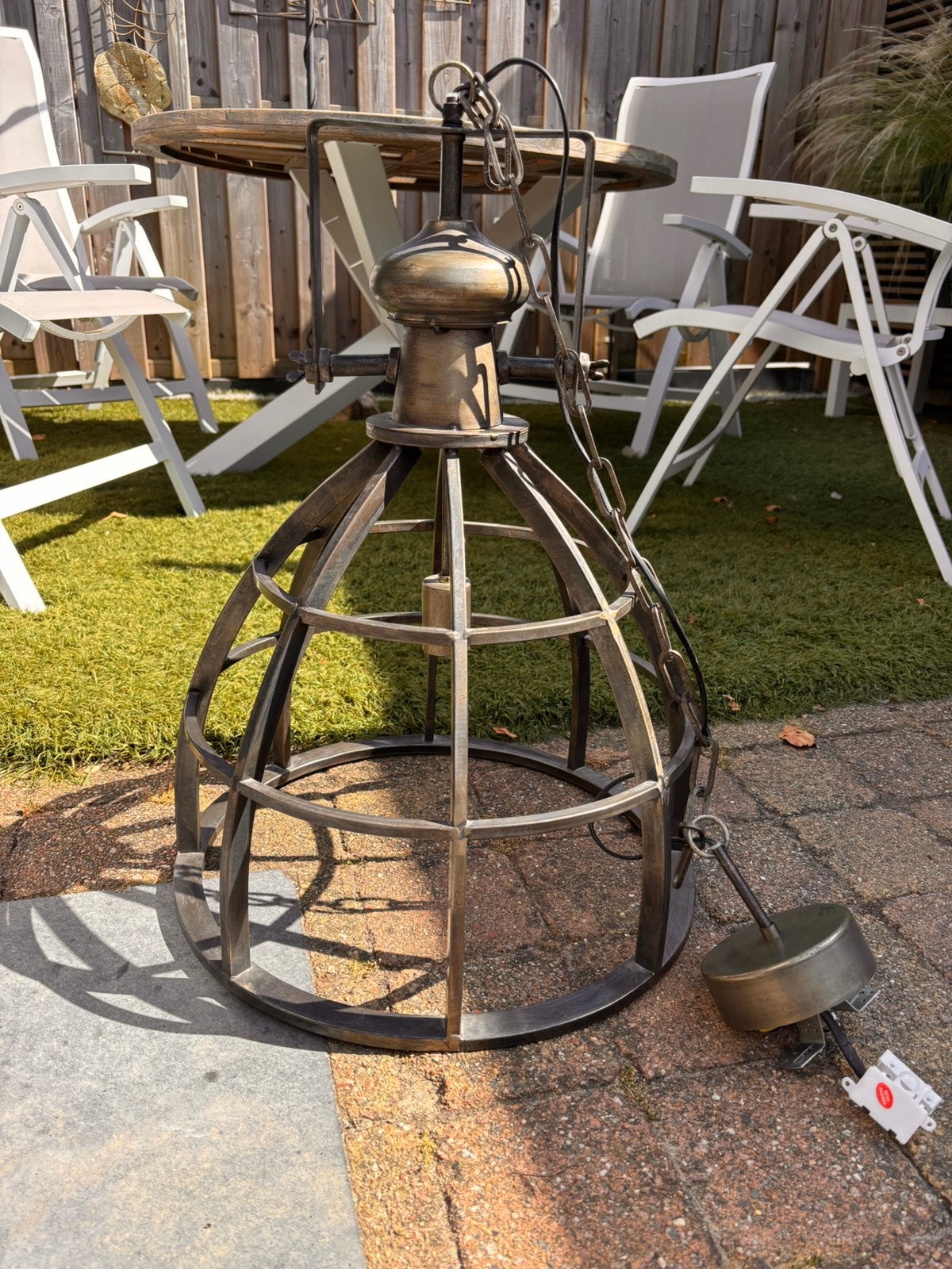 Hanglamp, Ophalen, Zo goed als nieuw, Metaal