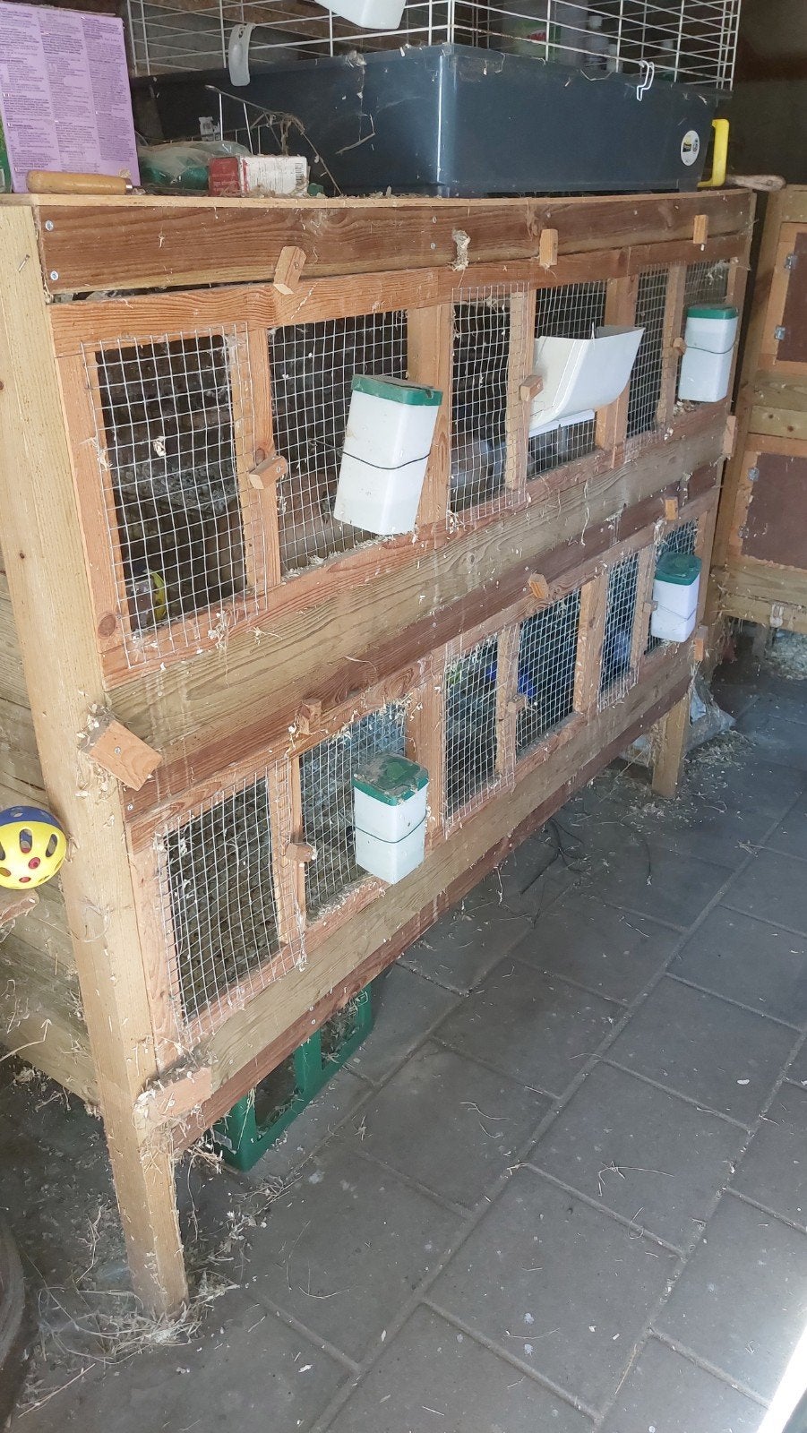 Grote Konijn/ Cavia dubbele hokken!, Dieren en Toebehoren, Ophalen, Kooi, 110 cm of meer, Zo goed als nieuw