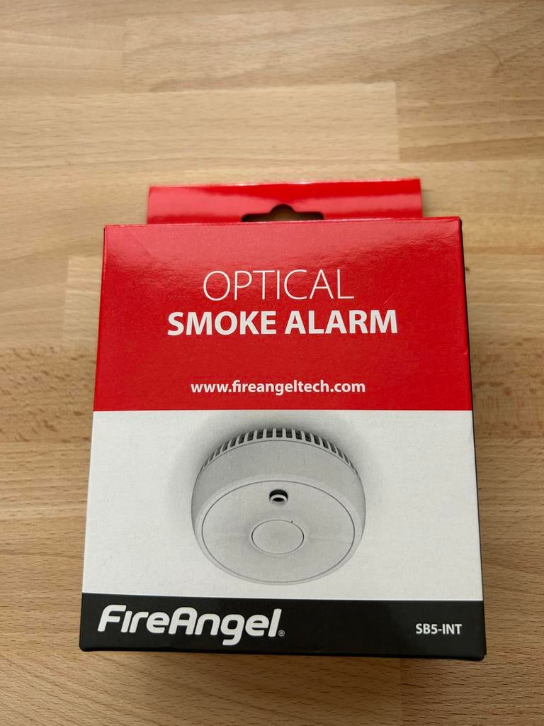 FireAngel rookmelder nieuw en compleet, Doe-het-zelf en Verbouw, Alarmsystemen, Detector, Sensor of Melder, Nieuw, Ophalen of Verzenden