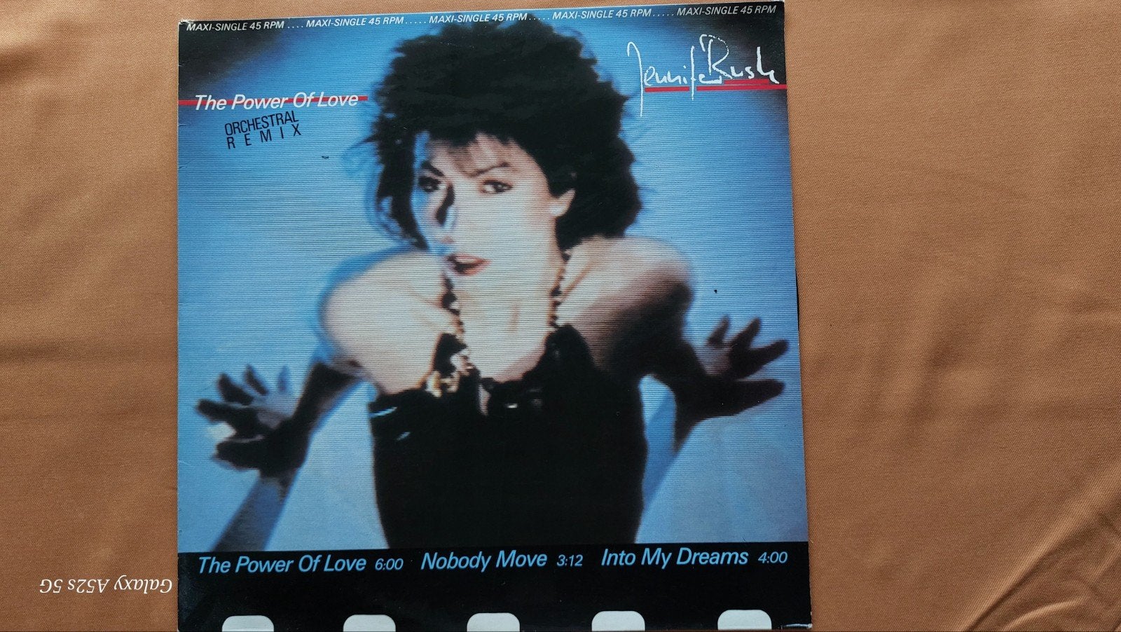 Jennifer Rush - The Power Of Love (Maxi Single 45 RPM), Ophalen of Verzenden, Zo goed als nieuw, 12 inch, Overige typen