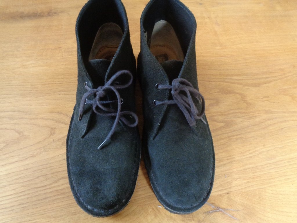 Clarks original suede half hoge veterschoenen:mt 39, Schoenen met lage hakken, Blauw, Ophalen of Verzenden, Zo goed als nieuw