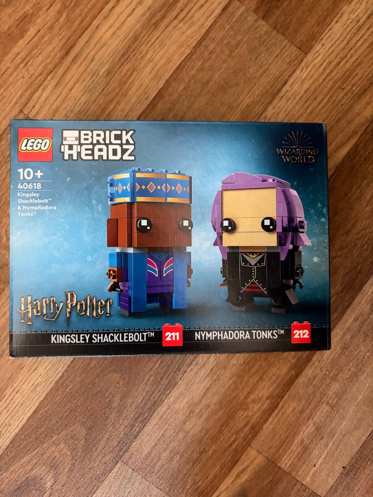 Lego BrickHeadz Harry Potter Kingsley Shacklebolt & Nymphado, BrickHeadz, Lego, Nieuw, Ophalen of Verzenden