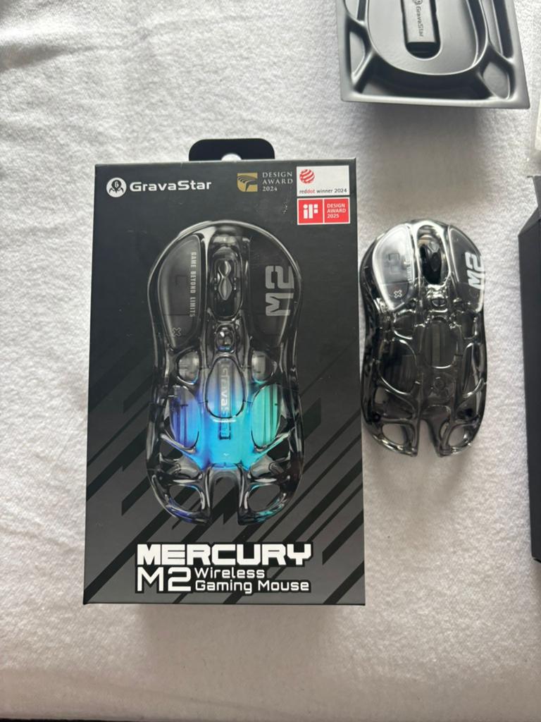 Mercury M2 gaming muis, Rechtshandig, Muis, Gaming muis, Ophalen of Verzenden