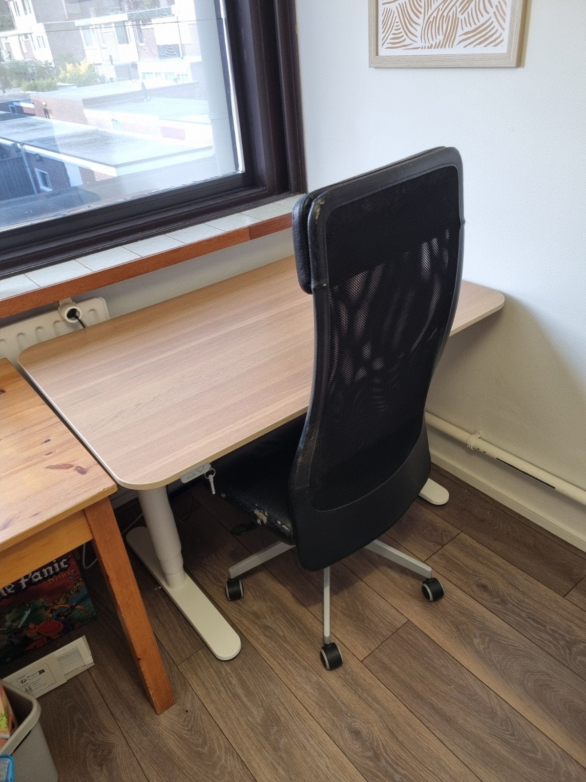 IKEA Markus bureaustoel zonder armleuningen, zwart, Huis en Inrichting, Bureaustoelen, Ophalen, Gebruikt, Zwart, Bureaustoel