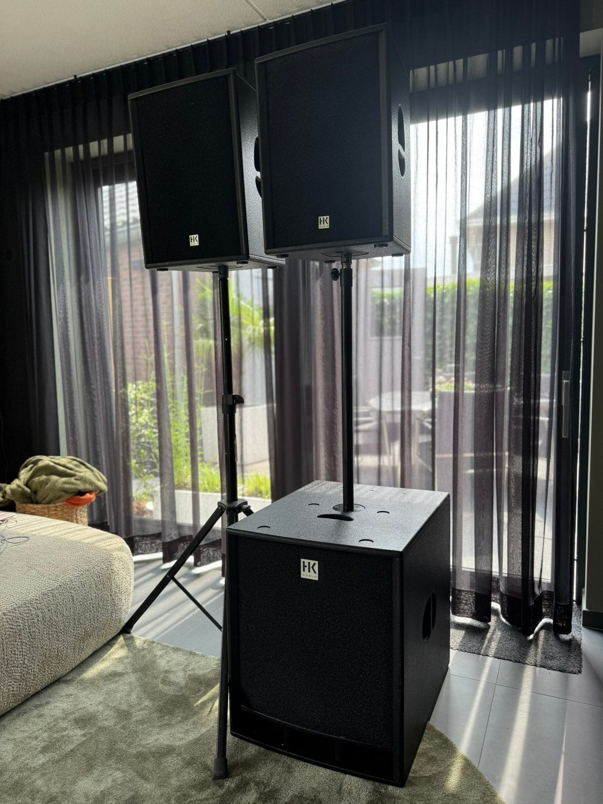 HK Audio L.U.C.A.S. Alpha – Complete Geluidsset (2000W RMS), Ophalen, 120 watt of meer, Subwoofer, Overige merken