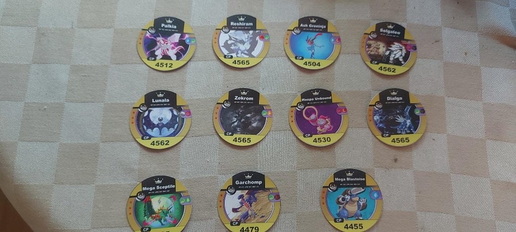 pokemon  flippo medaillon battle 4400 - 4599 Palkia Zekrom, Ophalen of Verzenden, Nieuw, Overige typen