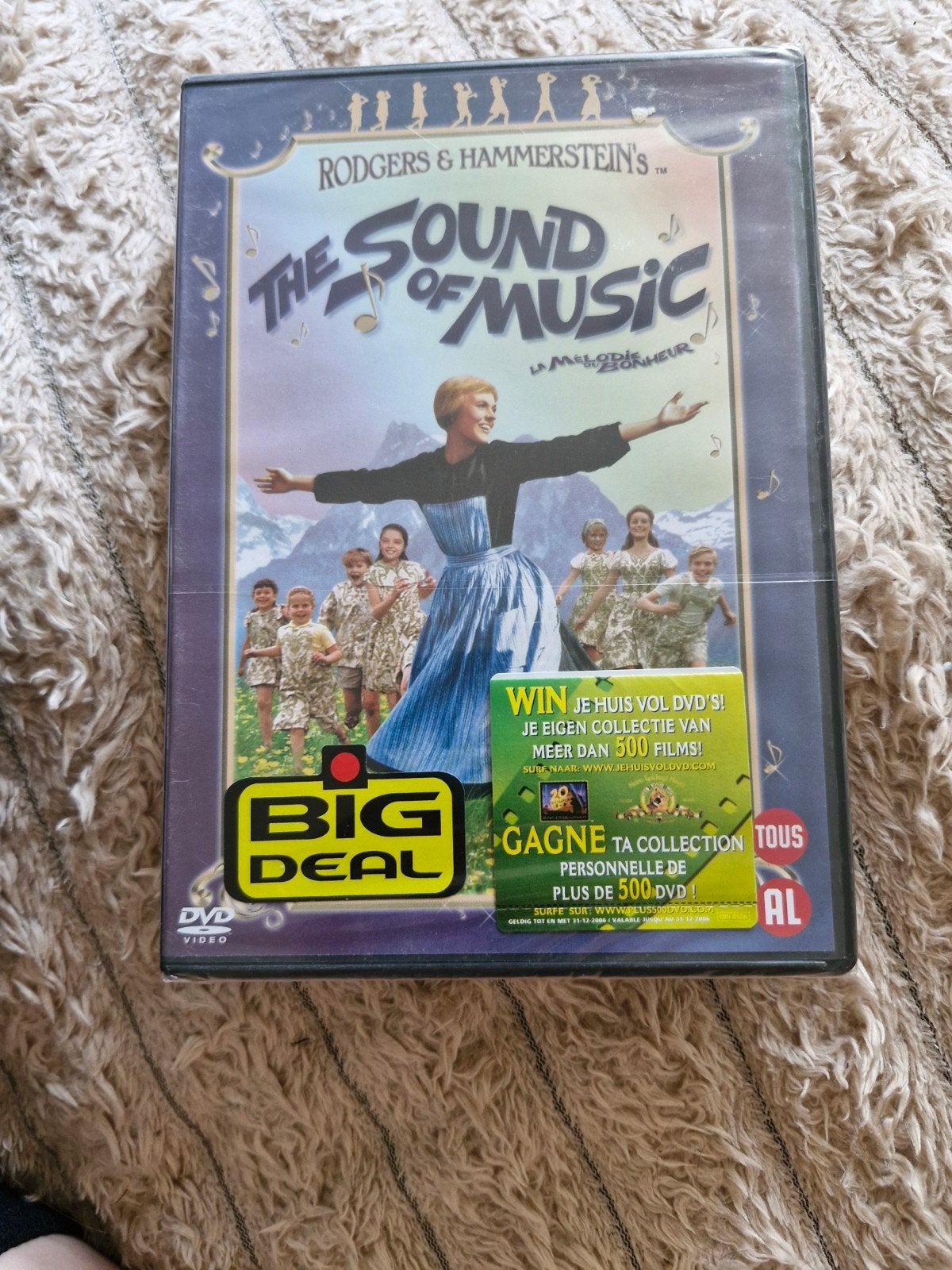 The Sound of Music DVD - Nieuw in verpakking, Bonusmateriaal, Verzenden, Alle leeftijden, Nederlands