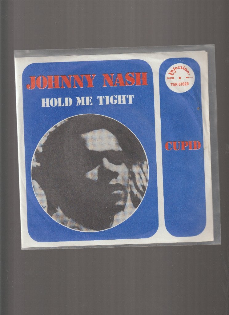 JOHNNY  NASH  --  CUPID  //  REGGAE, 7 inch, Zo goed als nieuw, Reggae en Ska, Fotohoes