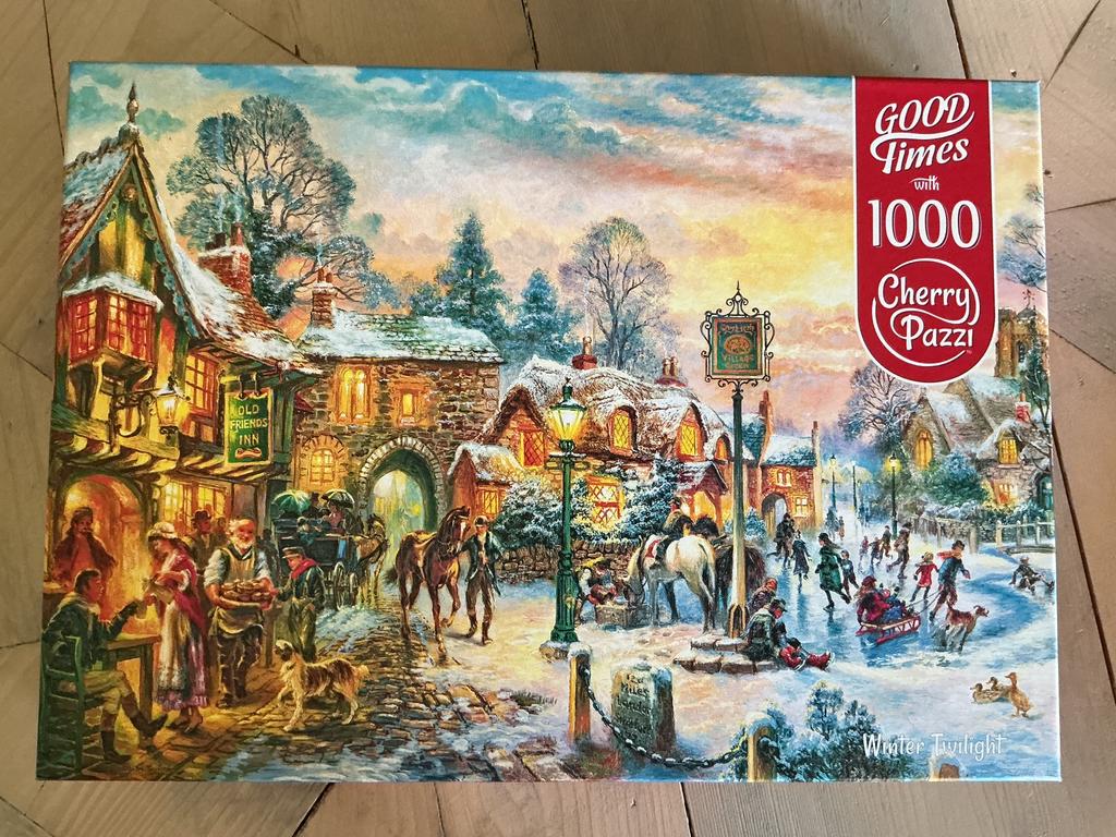 Cherry pazzi legpuzzel 1000, Hobby en Vrije tijd, Ophalen of Verzenden, 500 t/m 1500 stukjes, Zo goed als nieuw