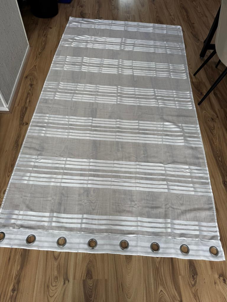 Vitrages, Huis en Inrichting, Ophalen, 100 tot 150 cm, Wit, Zo goed als nieuw