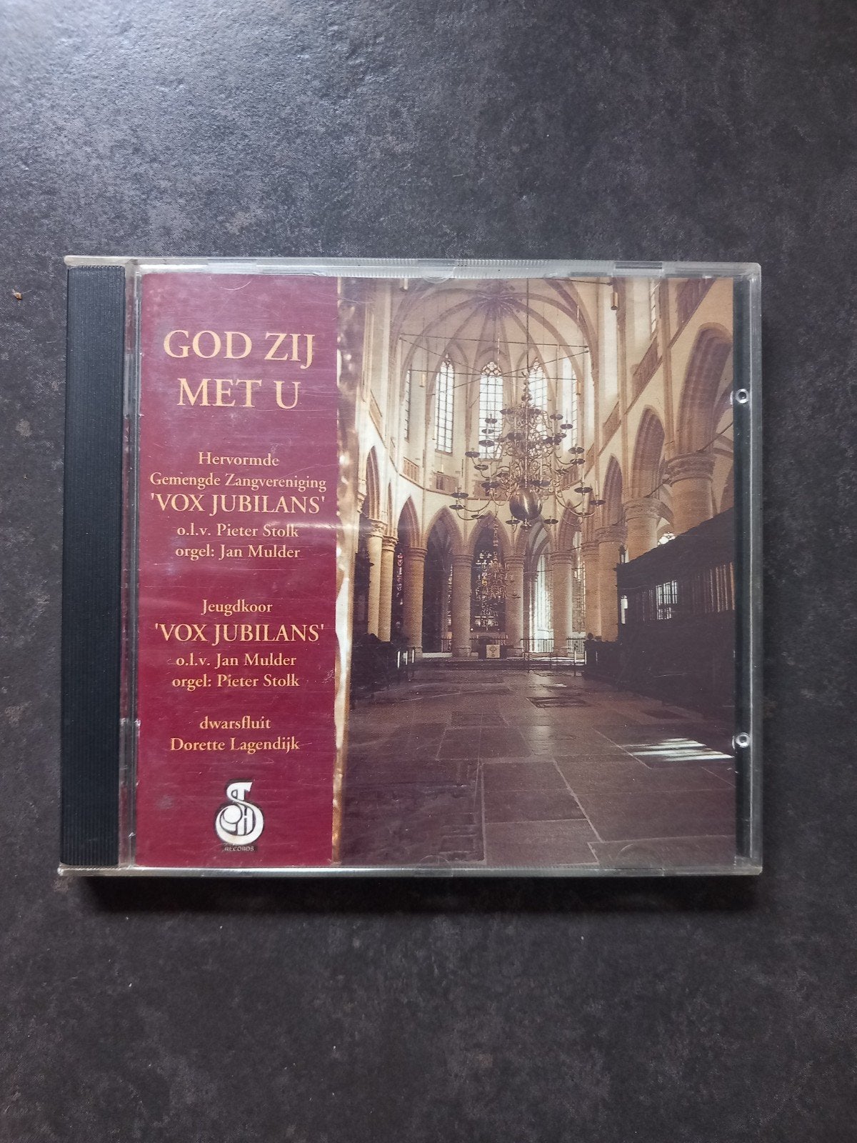 Cd: God zij met u, jeugdkoor, orgel en dwarsfluit, Ophalen of Verzenden, Zo goed als nieuw, Koren of Klassiek, Fluit
