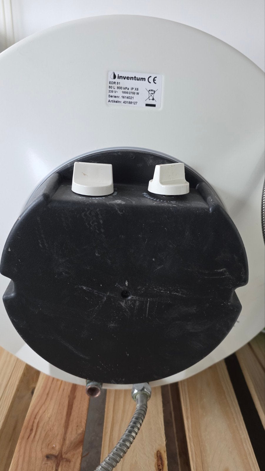 Boiler Inventum 80 liter, Ophalen, Gebruikt, 20 tot 100 liter, Boiler