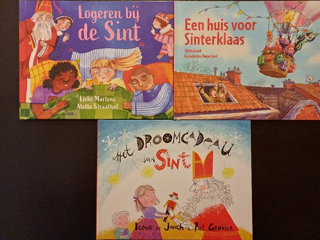 Sinterklaas prentenboeken 2025 3 stuks verschillende NIEUW, Ophalen of Verzenden, Nieuw