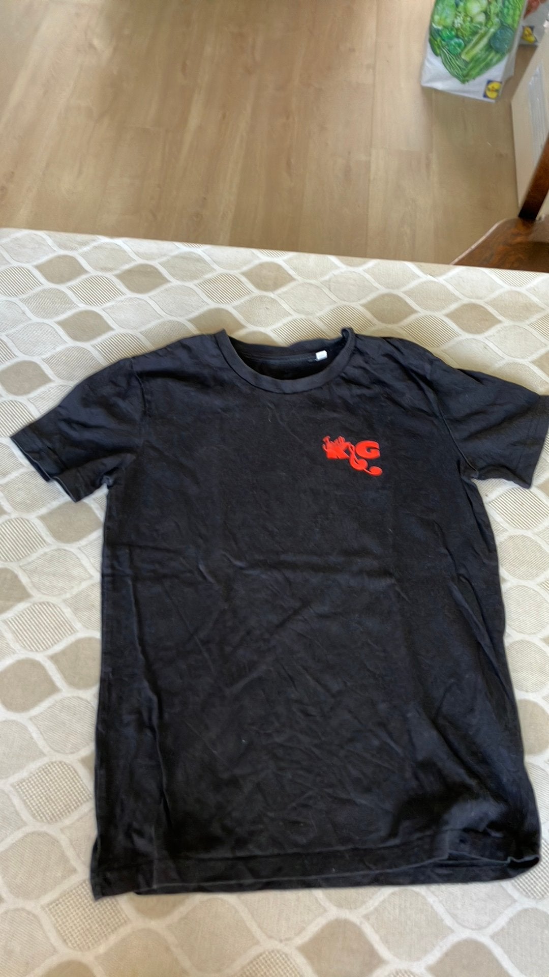 Zwart tshirt jong K&G maat xs, Ophalen, Gebruikt, Jongen of Meisje
