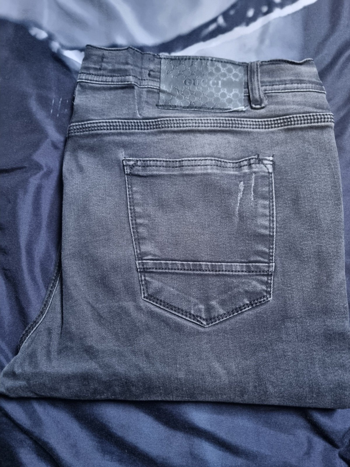 Gucci Jeans W36 - Zwart/Grijs, W36 - W38 (confectie 52/54), Ophalen of Verzenden, Gucci, Grijs