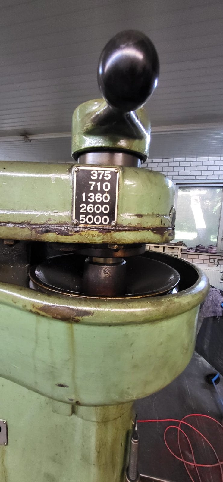 Aciera kolomboormachine, Ophalen, Gebruikt