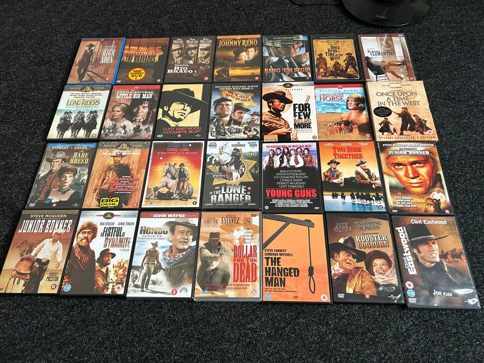 28 x western film op dvd, 1960 tot 1980, Gebruikt, Vanaf 16 jaar, Ophalen of Verzenden