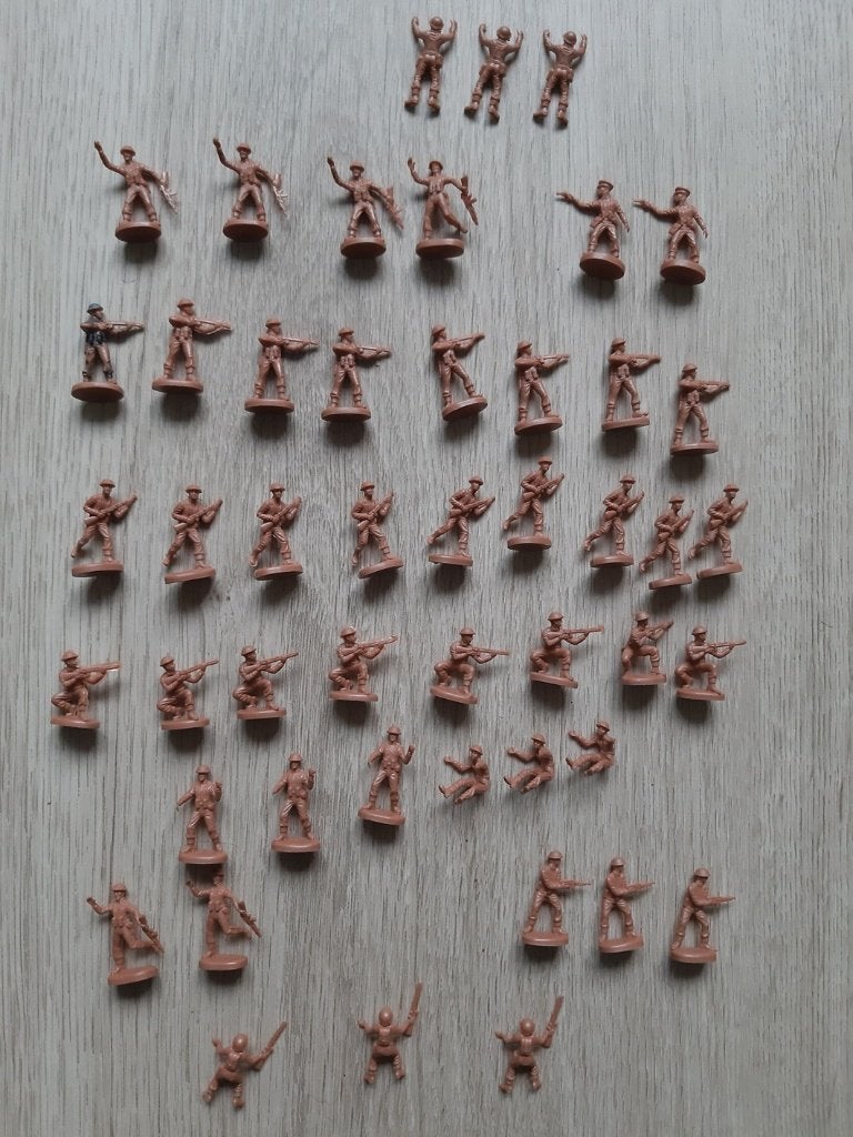 Atlantic schaal 1/76: Royal Fusiliers WW2, Verzenden, Gebruikt, 1:50 of kleiner, Figuur of Figuren
