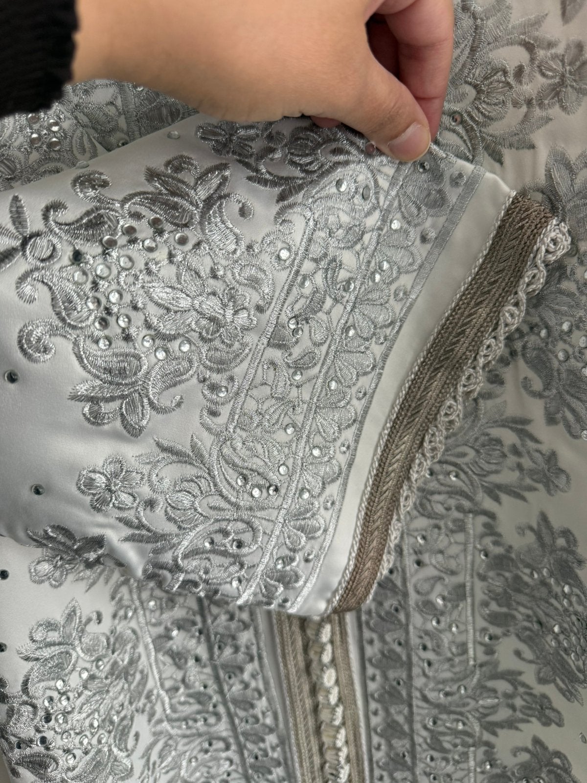 Marokaanse jurk kaftan, Ophalen of Verzenden, Zo goed als nieuw, Maat 42/44 (L)