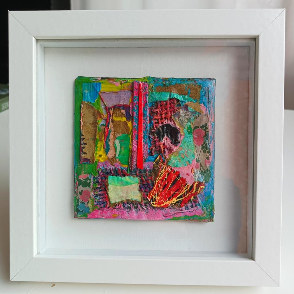 Abstract schilderij, Ophalen of Verzenden