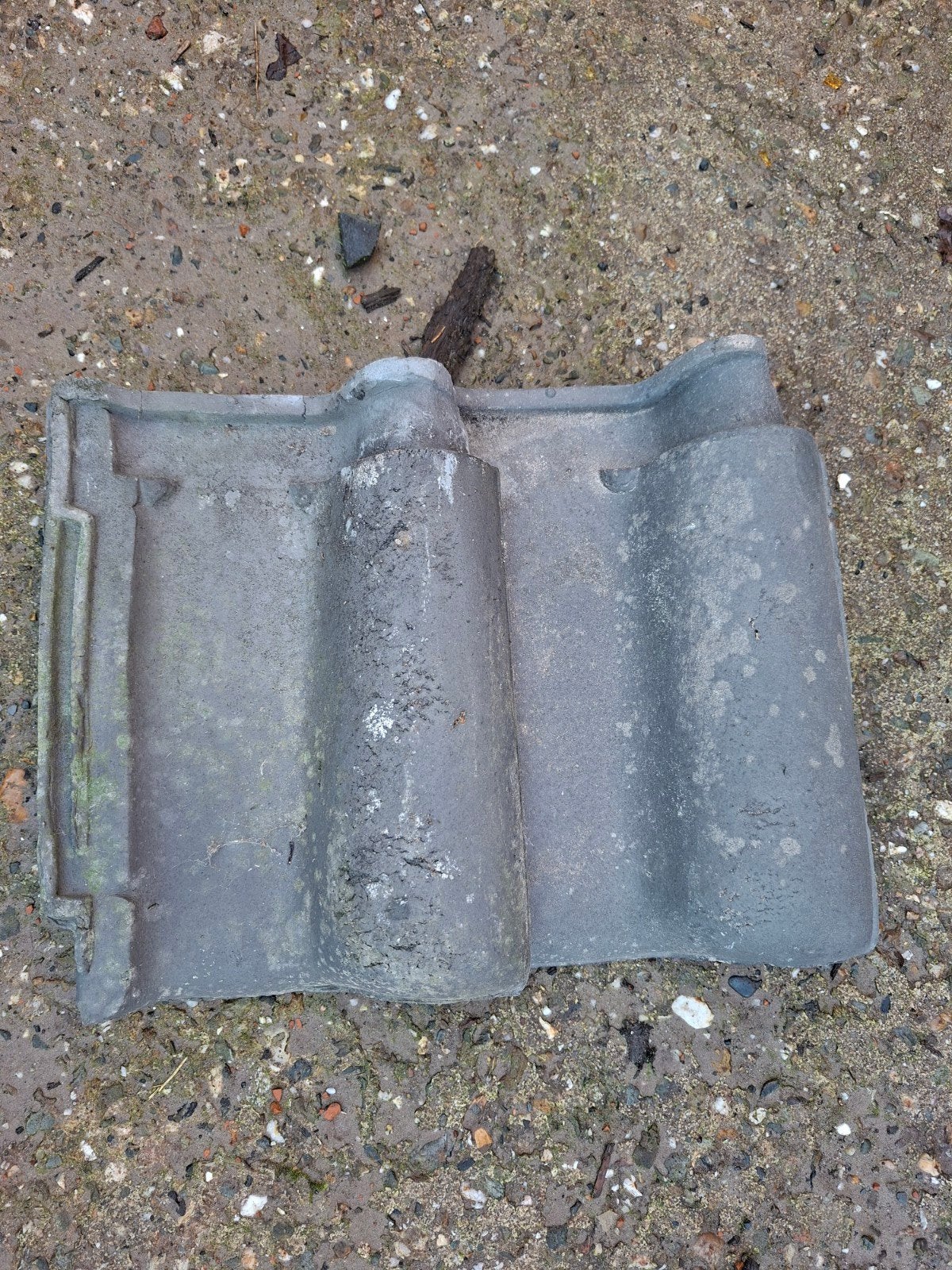 1440 stuks blauw gesmoorde romaanse dakpannen (58 m²), Doe-het-zelf en Verbouw, Ophalen, Gebruikt, Steen of Klei, Blauw