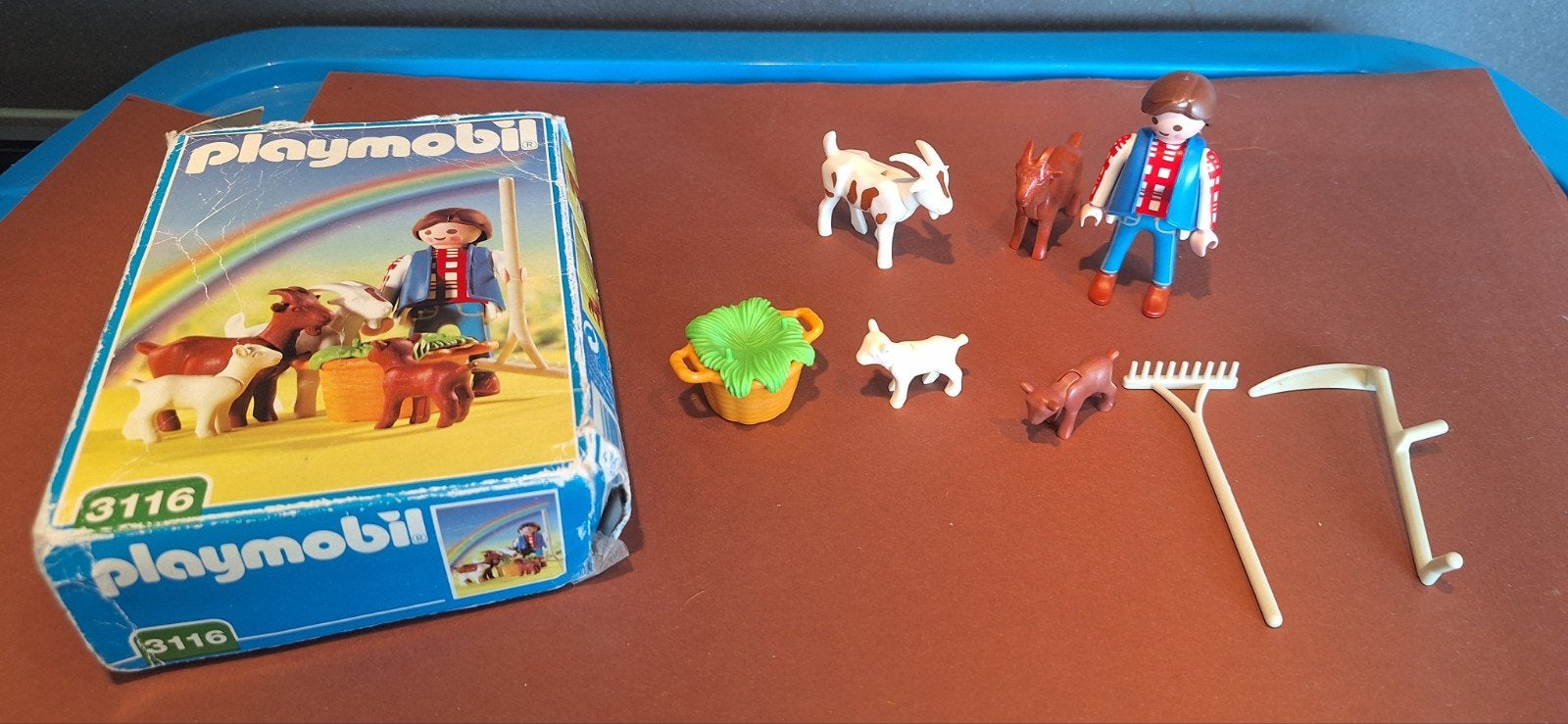 playmobil 3116 meisje met geiten, Ophalen of Verzenden, Zo goed als nieuw