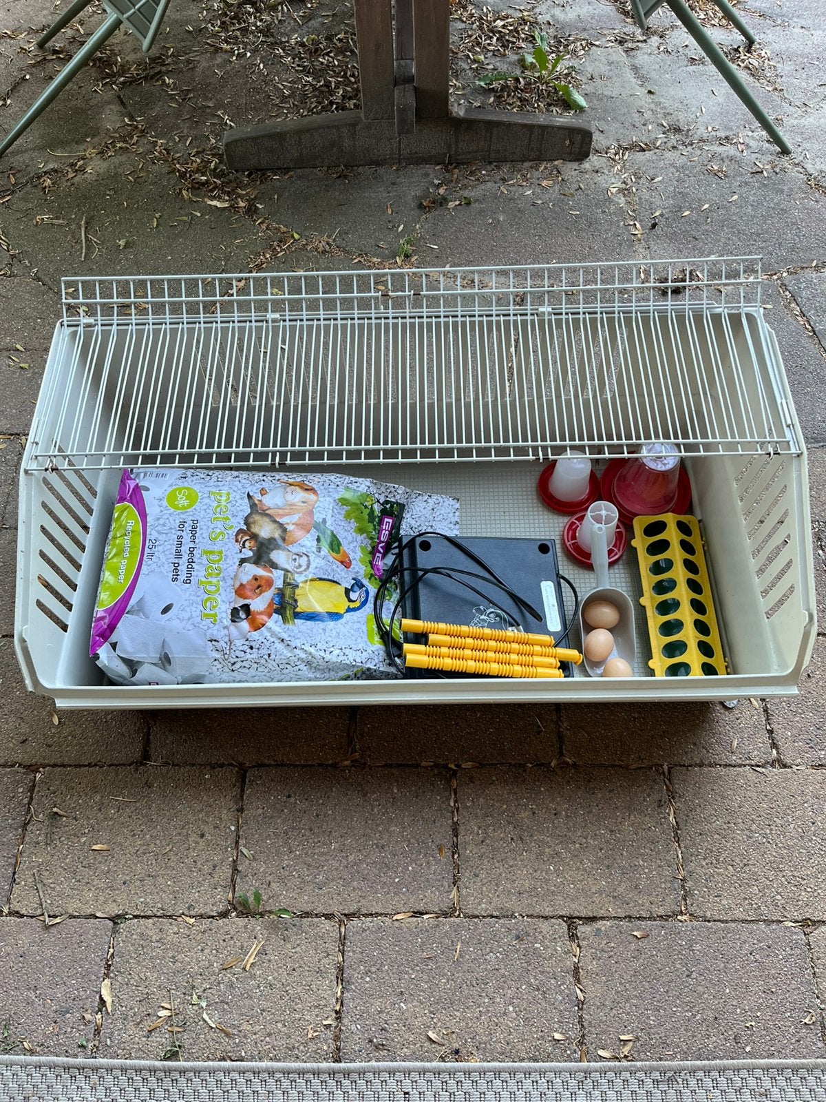 Complete kuikenkooi inclusief warmteplaat en toebehoren, Dieren en Toebehoren, Ophalen, Overige typen