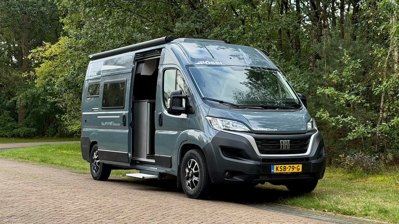Pössl Summit Shine 600 LR Fabrieksgarantie Off-grid LPG, Buscamper of Camperbus, Ringverwarming, Startonderbreker, Fiat