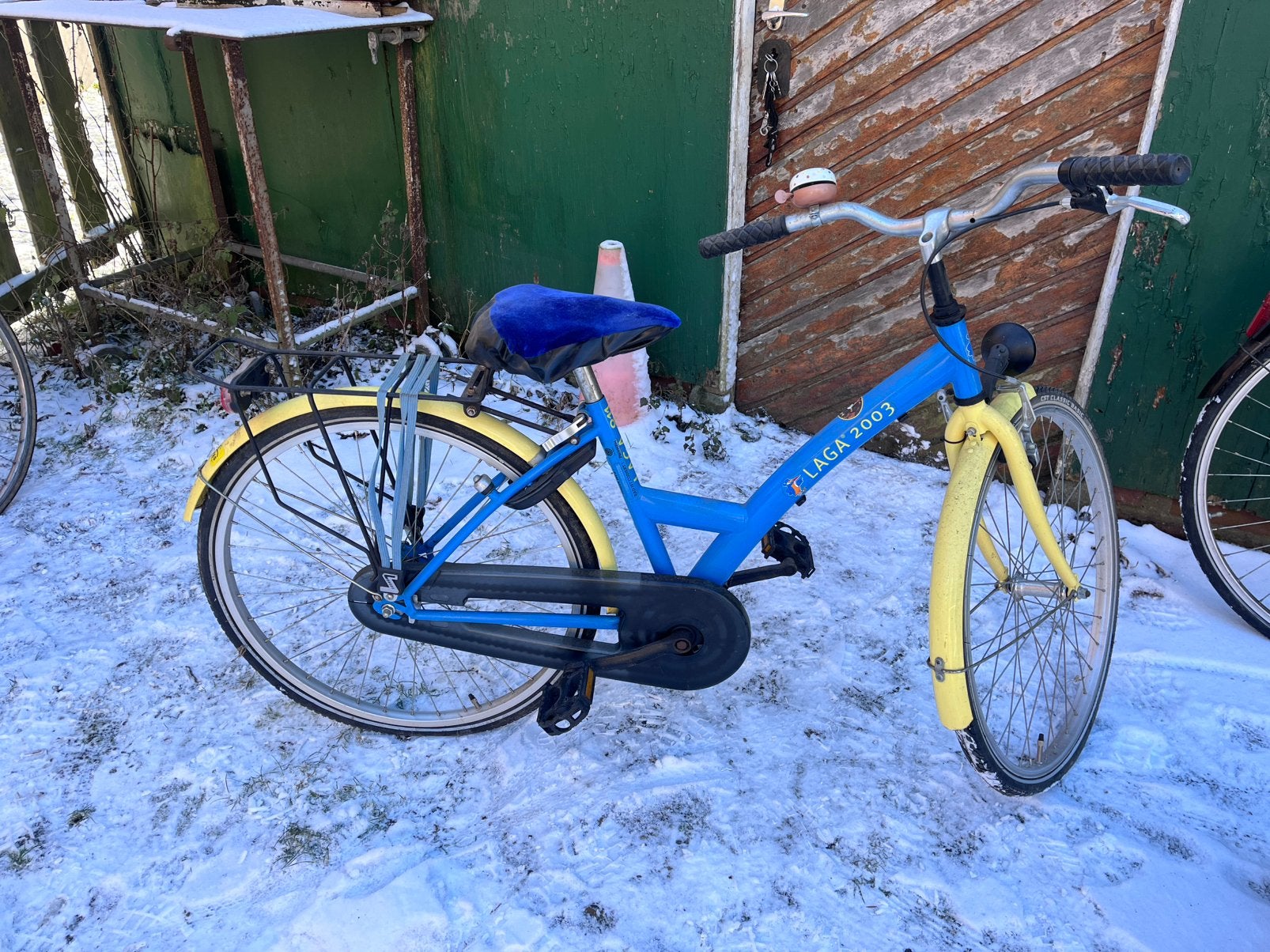 Laga fiets, Ophalen, Gebruikt