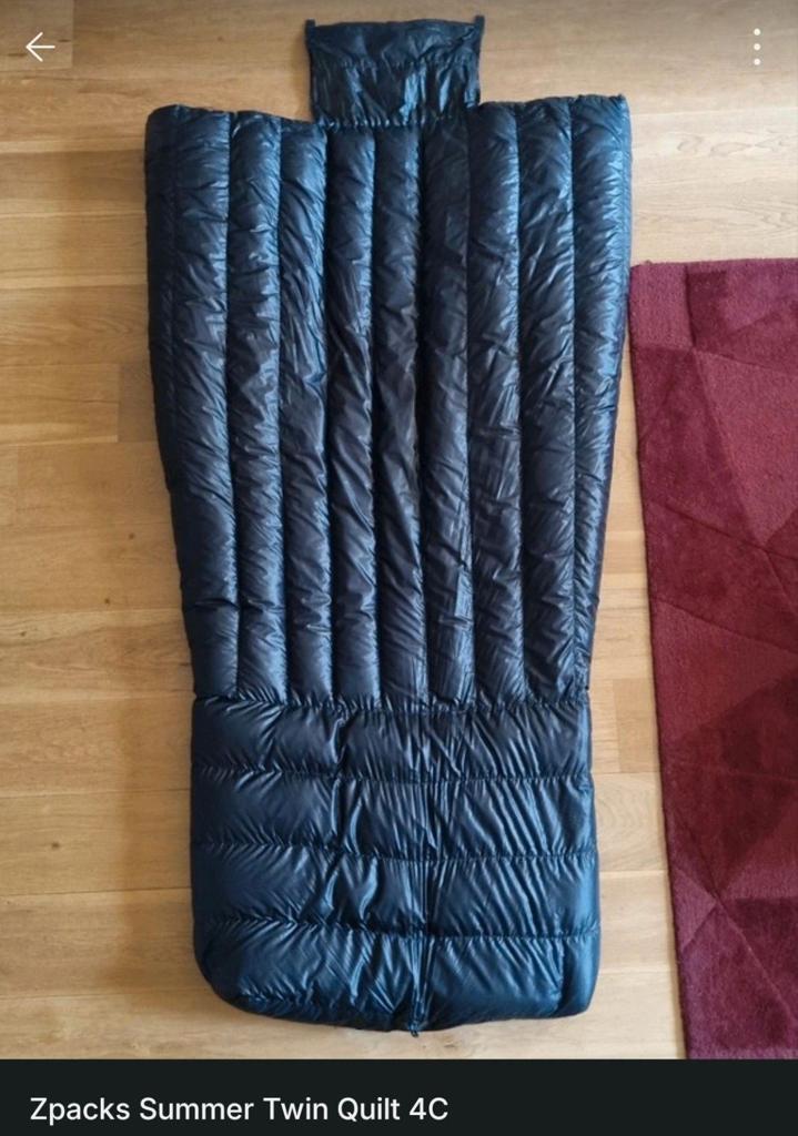 Zpacks Summer Twin Quilt 4C, Ophalen of Verzenden, Zo goed als nieuw