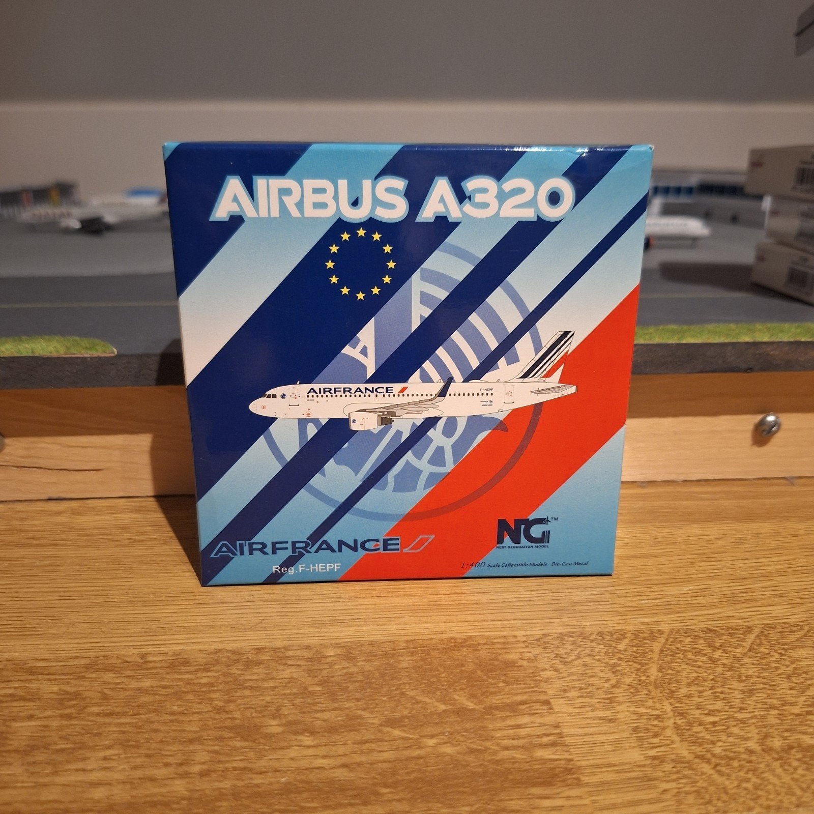 airfrance A320 NG Models 1:400, Ophalen of Verzenden, Zo goed als nieuw, Schaalmodel