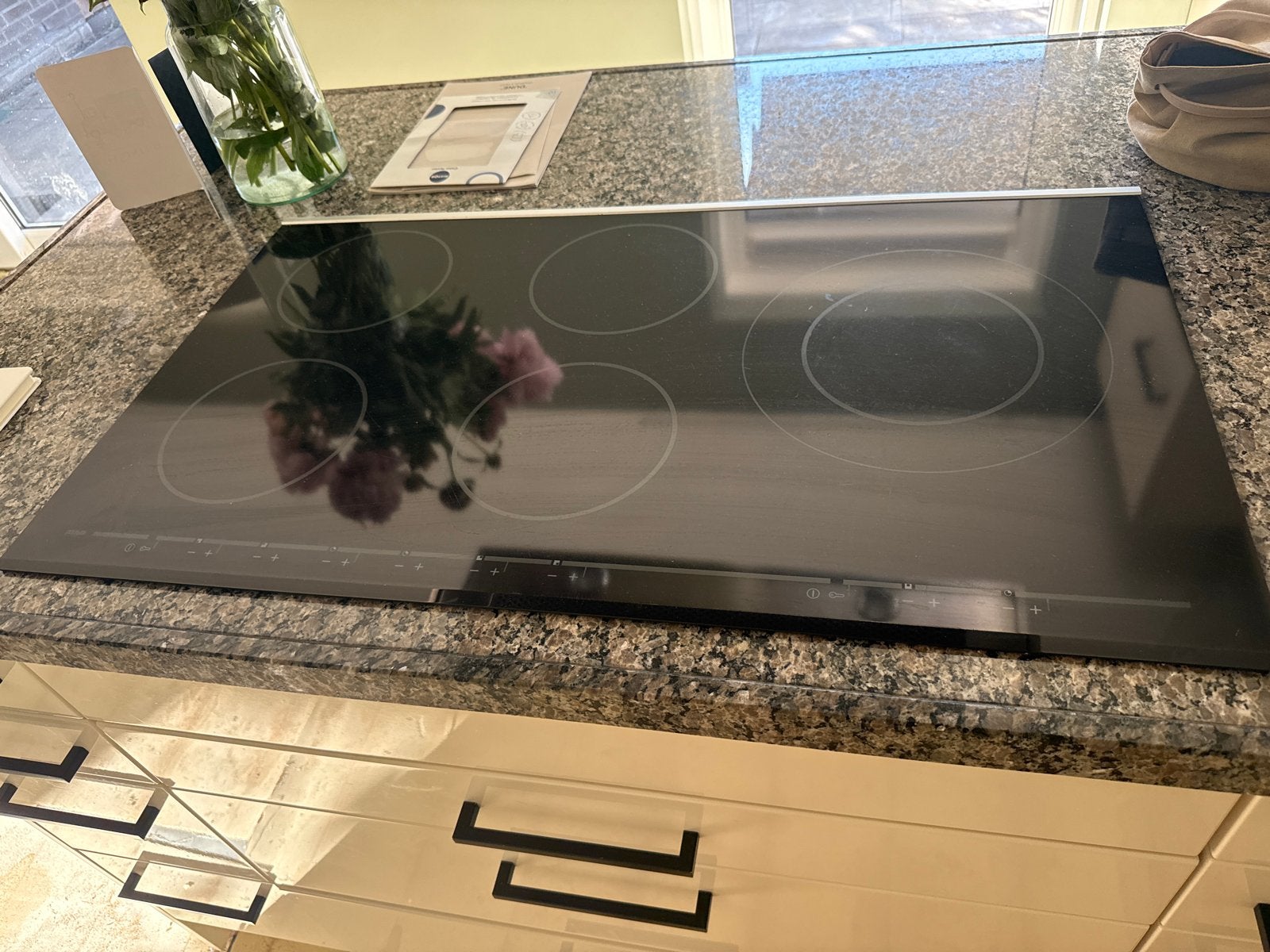 ATAG Inductie kookplaat 5 zones 90cmx52cm, Ophalen, Gebruikt, 4 kookzones, Inductie