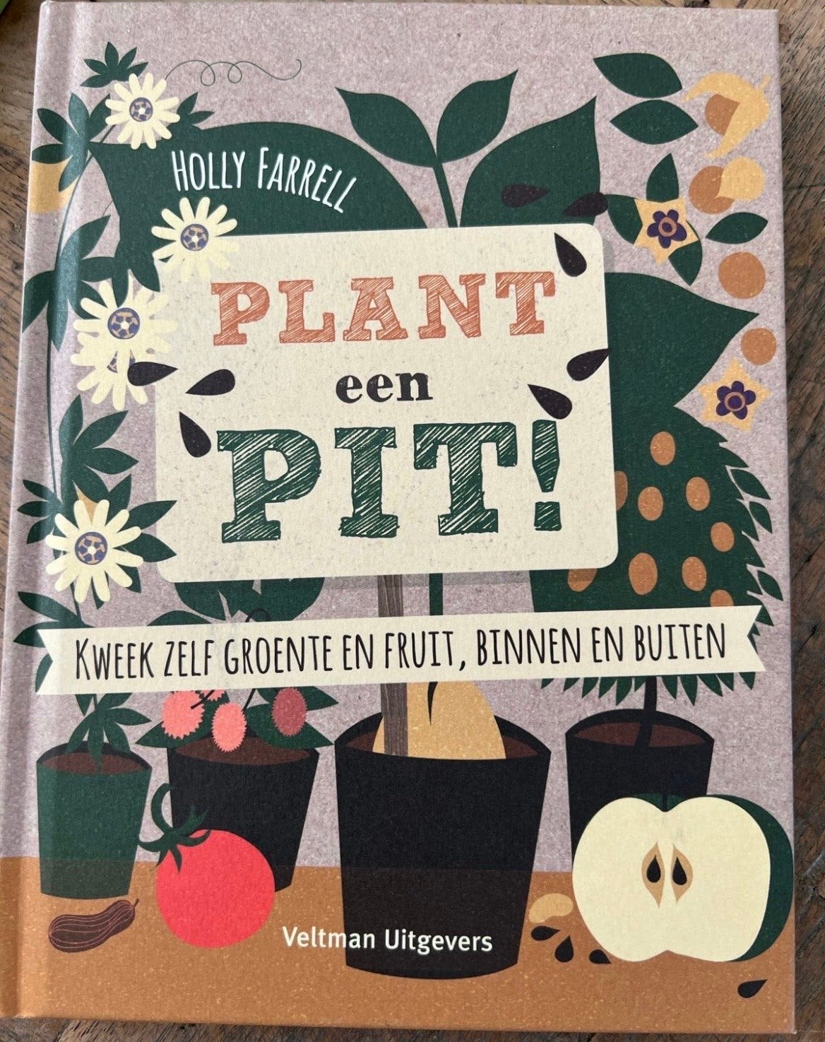 Plant een Pit! Kweek zelf groente en fruit, Ophalen of Verzenden, Zo goed als nieuw, Moestuin