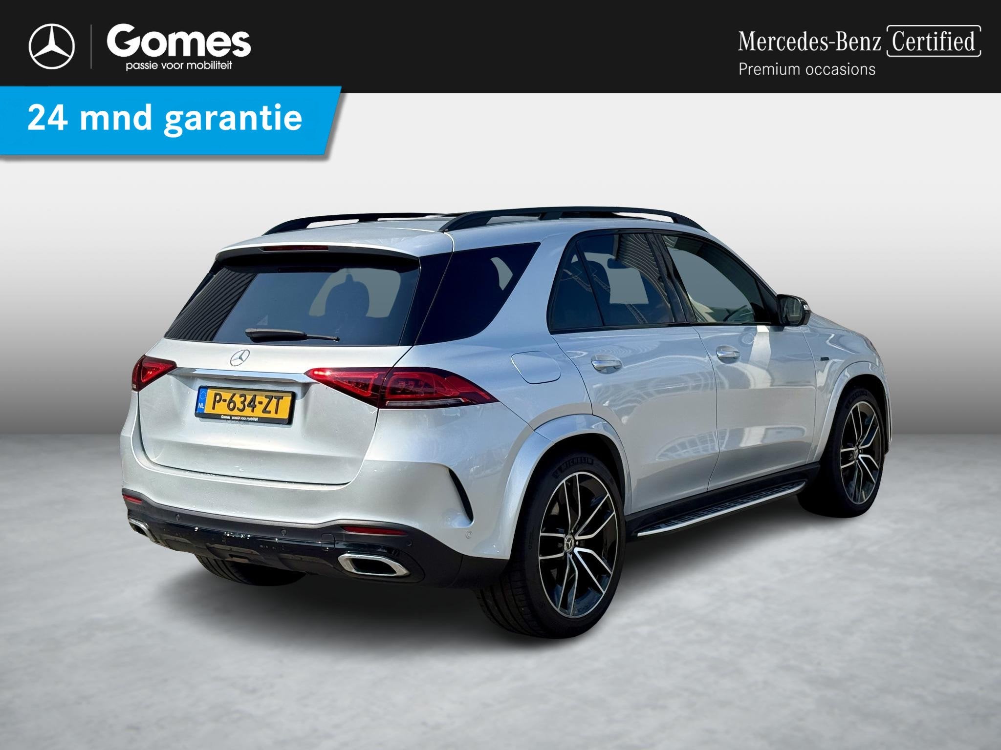 Mercedes-Benz GLE-klasse 350 de 4MATIC Premium Plus | Night, Auto's, Automaat, Stof, Gebruikt, 4 cilinders