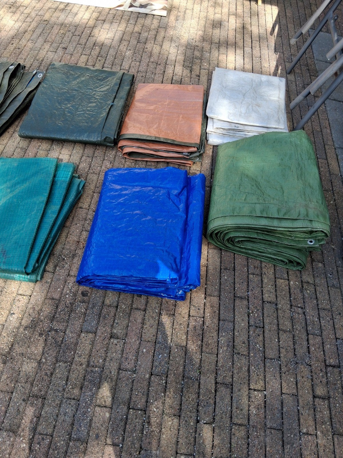 diverse dekkleden in meerdere maten, Ophalen of Verzenden, 15 m² of meer, Zeil