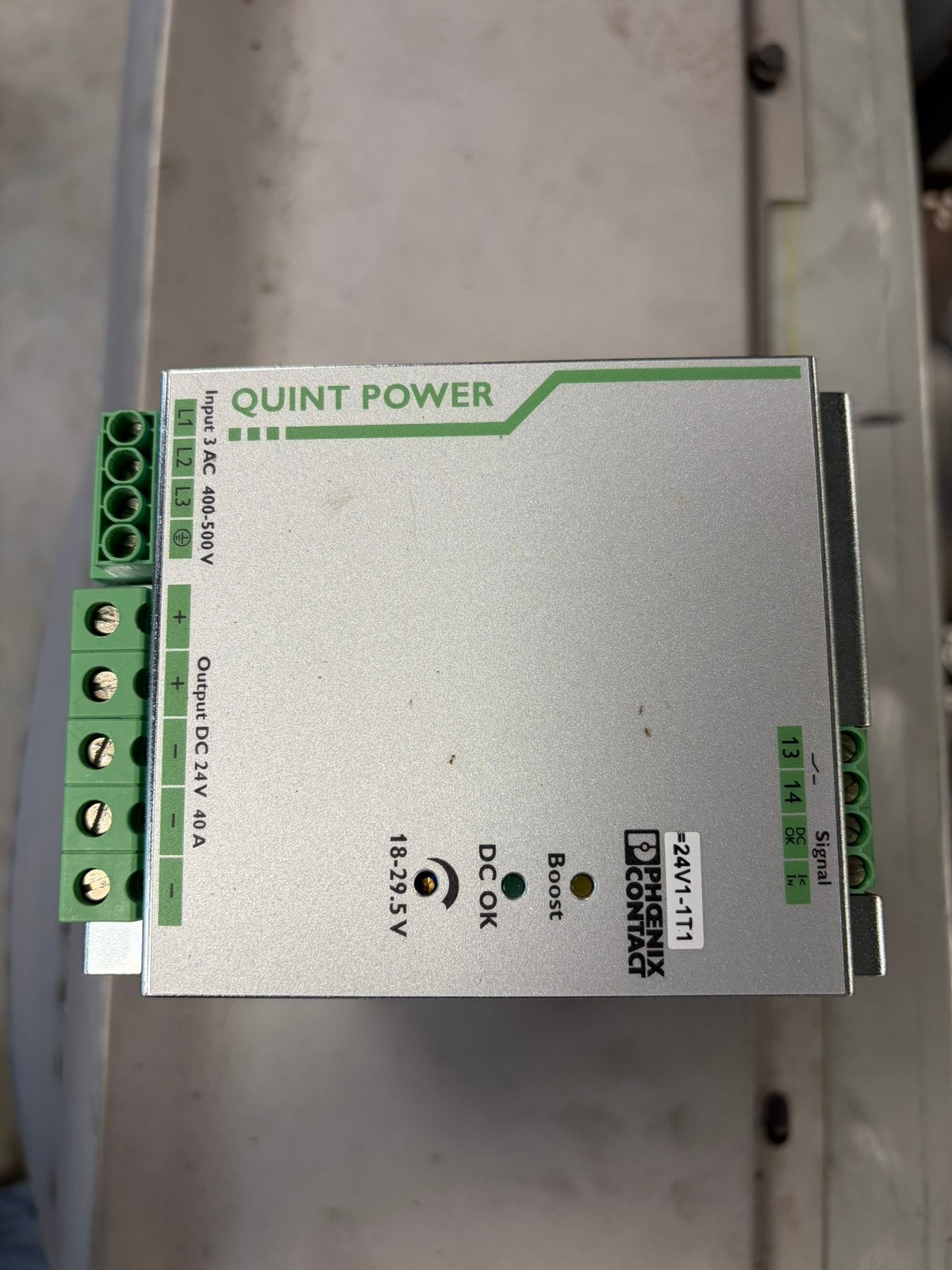 Phoenix Contact QUINT POWER 24V 40A voeding PSU, Ophalen of Verzenden