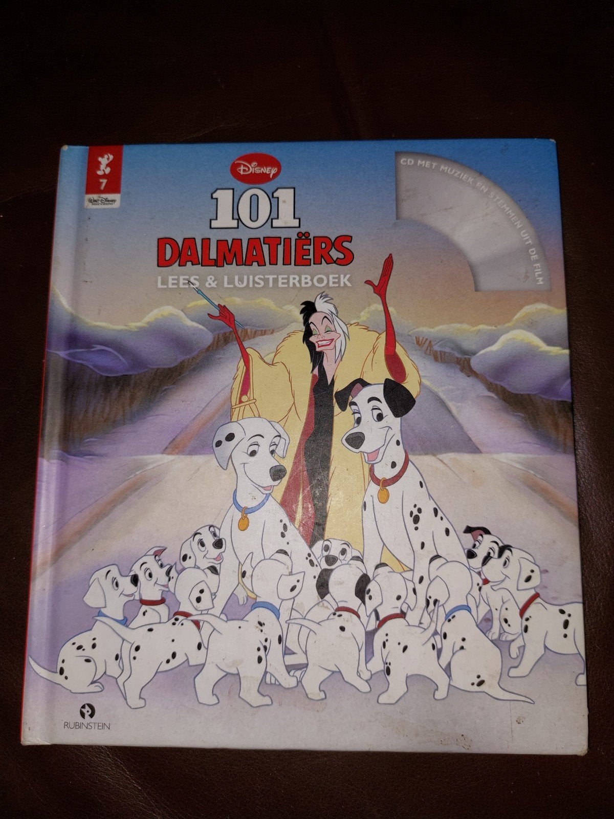 Disney 101 Dalmatiërs Lees Luisterboek zonder CD, Verzenden, Zo goed als nieuw, Walt Disney Records, 3 tot 4 jaar