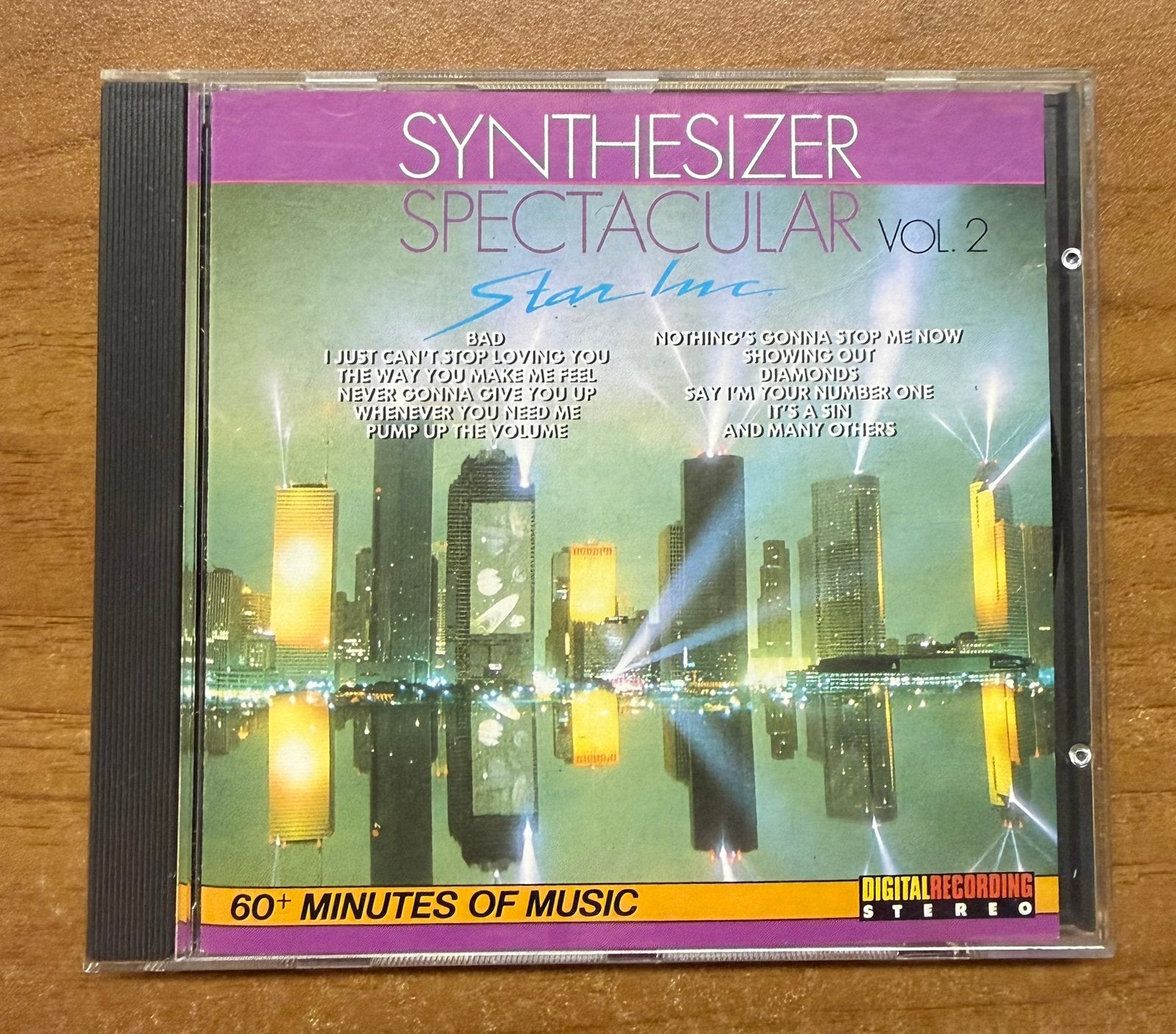SYNTHESIZER SPECTACULAR STAR INC. Vol. 2  CD, Electronic, Ophalen of Verzenden, Zo goed als nieuw, Verzamelalbum