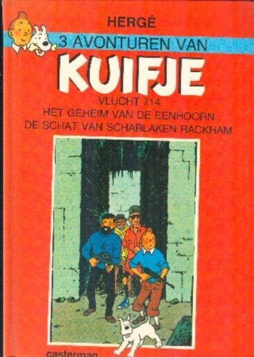 3 Avonturen van Kuifje NR0698, Gelezen, Verzenden, Eén stripboek, Hergé